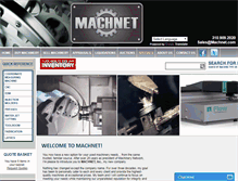 Tablet Screenshot of machnet.com